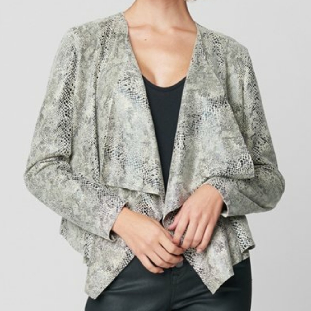 Blank NYC Drape Front Jacket